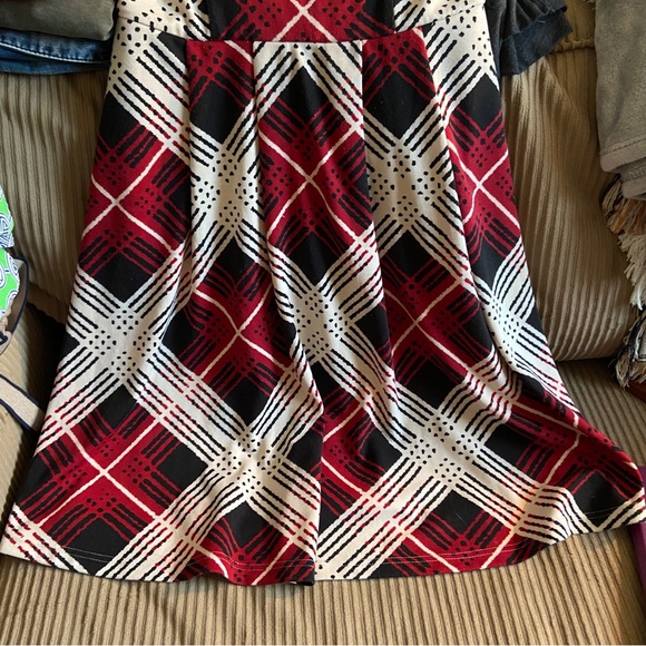 ModCloth Sleeveless Plaid Dress with pockets (Belt missing) - Size M Medium - Picture 4 of 12